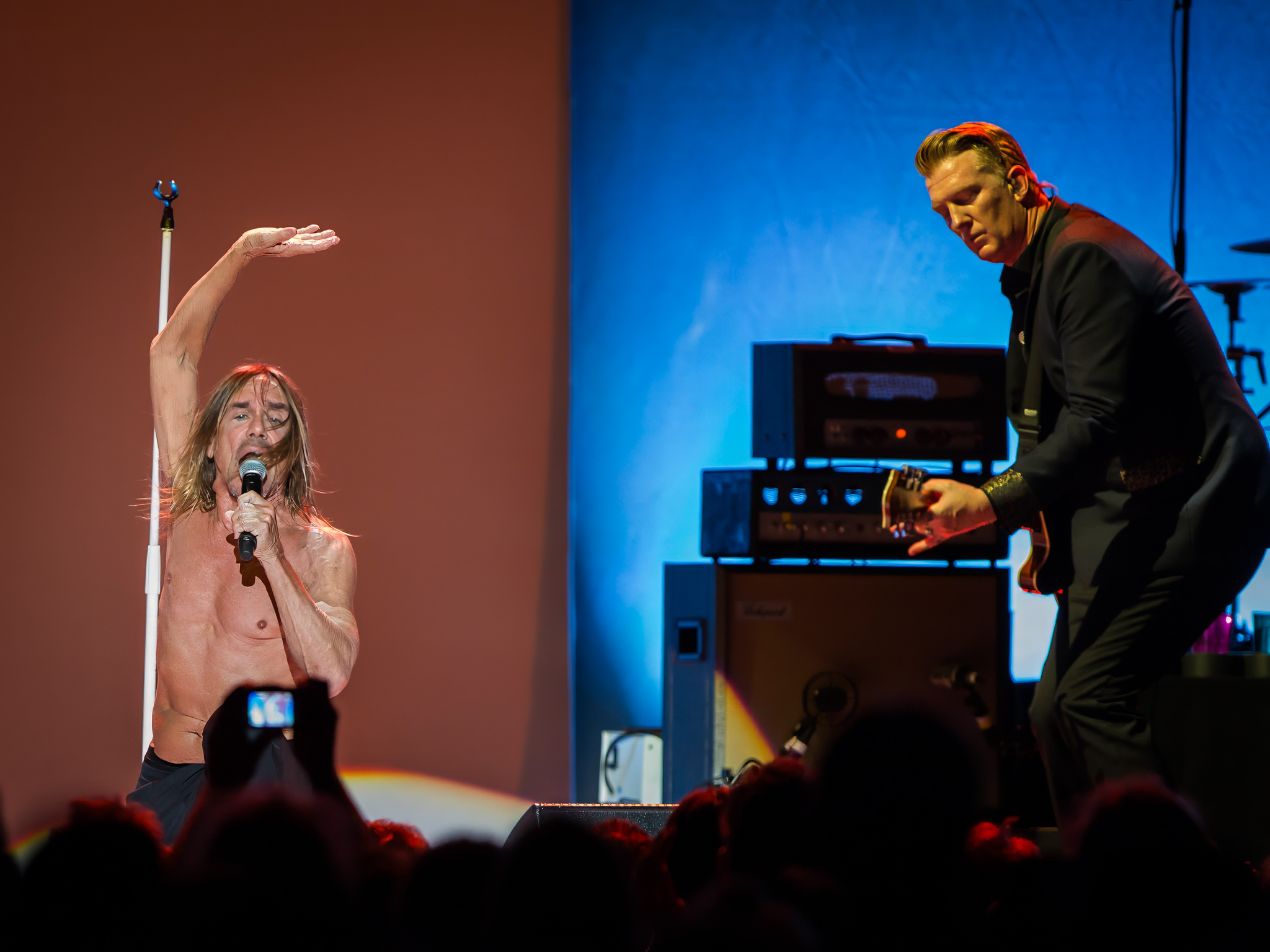 Iggy Pop &Josh Homme by Bullet-ray Photography