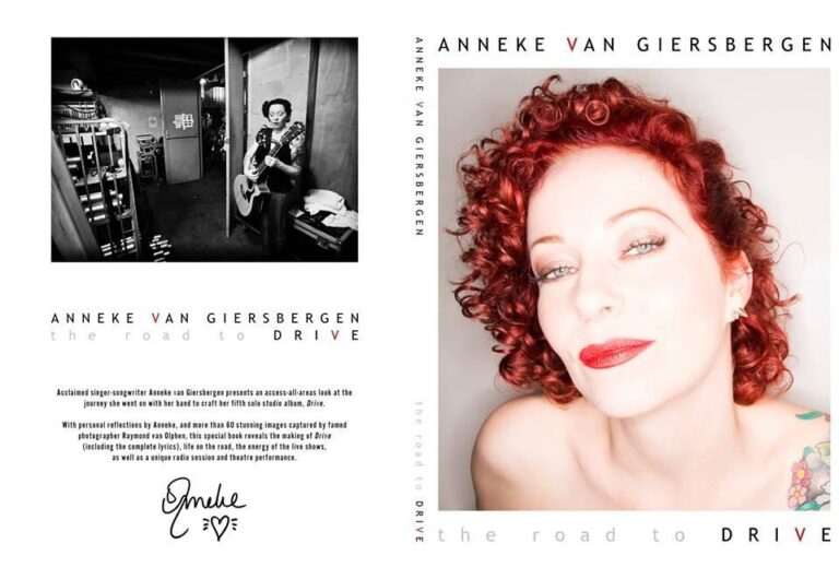 Anneke van Giersbergen book the road to DRIVE